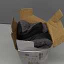 Self Warming Cat Bed Self Heating Cat Dog Mat 24 x 18 inch Extra Warm Thermal Pet Pad for Indoor Outdoor Pets with Removable Cover Non-Slip Bottom Washable Non Electric (Dark Grey)