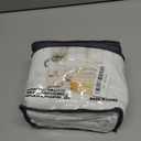 Extra Long White Shower Curtain 84 Inch Length Linen Drapes for Bathroom Decor Boho Farmhouse Water Repellent Tall Curtains 84 Inch Length Bathroom Drapes with Hooks 72x84