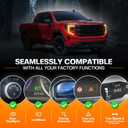 Switchback Amber DRL Kit Amber Daytime Running Light Override Harness Mod for Daytime Fits 2022-2026 GMC Canyon Sierra 1500 Refreshed & 2024-2026 Sierra 2500HD/3500HD, Plug & Play No Cutting