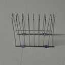 IDEATECH Bags Rack, Drying Rack for Bags, Stainless Stand, File Organizer Desktop Storage Book Shelf, Kitchen Storage & Organization (Silver)