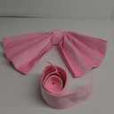 imprsv Coquette Pink Bow Birthday Decorations 25x61 Inch Big Wall Decor Backdrop Large Bridal Baby Shower Bachelorette Party Engagement Bow Themed Party Decorations for Girls Coquette Room Decor