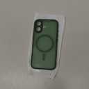 TOCOL for Phone 17 Case, Full Camera Protection, Built-in Magnetic Ring, Compatible with Magsafe Charger, Drop Protection, Translucent Matte Phone Case for Phone 17 6.3 inch (Alpine Green)