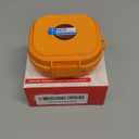 PROfezzion for Beats Power beats Pro 2 Case Cover, Heavy Duty Hard Shell Case with Full Coverage and Secure Locking Latch for Power Beats Pro 2 Earbuds - Electric Orange (Not for The Power beats Pro 1)