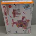 QDRAGON 3 in 1 Baby Walker and Activity Center for Girl, Learning to Walk, Sit to Stand, Early Educational Push Toys with Music Panel for Infant Toddler 12+ Months Pink