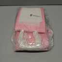 Feifeiya 24 Pcs Pink Gift Bag with Handle Valentines Day 3D Fairy Tale Flower House Cardboard Treat Candy Goodies Gift Bag for Valentines Galentine Day Holiday Birthday Party Supplies