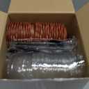 Honeydak 50 Pack Flowerpot Dessert Cup Plastic Cake Cups with Lid Shovel Spoon Bottom Tray Small Flower Pot Cups Dessert Ice Cream Yogurt Containers Holder for Ice Cream DIY(Brown)