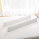 2 Pack Bed Rail Bumpers Foam Safety Bed Rail for Kids Toddlers, Non-Slip Bed Bumper Washable Cover for Twin, Queen, King Beds
