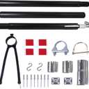 RV Generator Exhaust Venting System Part 44461 Compatible with Most RV Exhaust Systems, Generator Ventilation Extension Kit, Silencer Muffler Kit