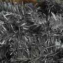 VINGLI 6ft Black Pre-lit Artificial Christmas Pine Tree with 250 Warm White Lights, Xmas Tree Holiday Party Decorations with Sturdy Metal Stand, Full 900 Tips Branch, 8 Color Modes