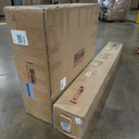 Merax Modern Upholstered Plattform Bed with Linen Pillow-Back Headboard, King Size Wood Floor Bed Frame with High Wingback, No Box Spring Needed, Easy Assemble, Beige