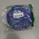 Replacement Lids fits Pyrex 4-Cup Glass Food Storage Container Bowls, 6-Inch Plastic Round Lids Covers for Pyrex 7201-PC, Airtight & Leakproof (4-Pack, Blue)