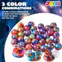 JOYIN Slime Party Favors, 36 Pack Galaxy Slime Ball- Stretchy, Non-Sticky, Mess-Free, Stress Relief, and Safe - Toys for Girls and Boys - Easter, Classroom Reward, Party Supplies, Valentines
