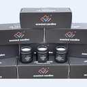 2 x 3 Pack Candles for Home Scented, Gift Sets Women, Bulk Gift for Women, Birthday Gifts for Girl, Luxury Candles Present Man, Gifts Under 25, Odor Eliminating, Small Box for Woman, Stress Relief, Aroma