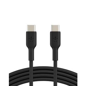 Belkin BoostCharge USB-C to USB-C Cable (1M/3.3ft) for iPhone 17, iPhone 17 Pro, Samsung Galaxy S25, S24, Pixel 10 & 9, iPad Pro, Nintendo Switch 2, Carplay & More – Black