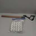 Shark Genuine Steam Mop Replacement Pads 2 Pack  1 Dirt Grip & 1 Scrub Pad Included, Machine Washable, Designed for Sealed Hard Floors, Compatible with Shark S1000 & S2000 Series ONLY, 1153FCS2000