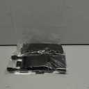 Fridge Freezer Refrigerator Cabinet Lock Latch, (2 Packs) Adjustable French Door Guard for Toddlers Children Kids Special Needs, No Drill No Screw No Adhesive (2 Packs Black)