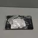 Ultra-Slim Bluetooth Keyboard and Mouse Combo Rechargeable Portable Wireless Keyboard Mouse Set for Apple iPad iPhone iPadOS/iOS 13 and Above Samsung Tablet Phone Smartphone Android (Black)