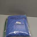 10x10 Canopy Replacement Top for Pop Up Canopy Tent - 4 Drainage Holes10x10ft Canopy top Suitable for Most of The Standard Canopy(top only) (Blue)