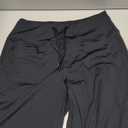 G Gradual Women's Bermuda Shorts with Pockets 11" Knee Length Stretch Comfy Drawstring Long Shorts for Women Summer Walking (Black, L)