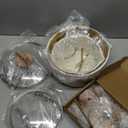 CAROTE 1.5Qt & 3.0Qt Sauce Pan Sets with Lid Cooking Pots Nonstick Saucepans Cookware Set with Pour Spout Small Kitchen Pot, Induction Comptable, Easy to Clean, PFOA FREE (White Granite)