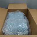 BAGSMART Large Beach Bag for Women with Cooler, Rubber Tote Bag with Charms, Waterproof Vacation Essentials for Swim Pool (Blue-single)