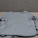 Ficerd Women's Ribbed Knit Maternity Dresses Long Sleeve Pregnancy Bodycon Dress 2025 Split Stretchy Clothes for Baby Shower S