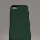 Miracase Ultra Slim Designed for iPhone SE Case 2022(3rd Gen)/iPhone SE 2020 Case(2nd Gen)/iPhone 7 Case/iPhone 8 Case with Screen Protector, Multi-Color Silicone Shockproof Phone Case(Acacia Green)