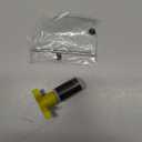 Sevender 16mm Filter Impeller Submersible Pump Rotor Impeller Replacement, Plastic&Metal with Shaft and Bearing, Yellow