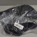 THWEI Men's Baggy Wide Leg Pants Zipper Fly Pleated Trousers Casual Dress Pants with Pocket (Large, Grey)