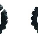3 x KOHLER GENUINE PART GP1074231 SPLINE ADAPTERS , Black