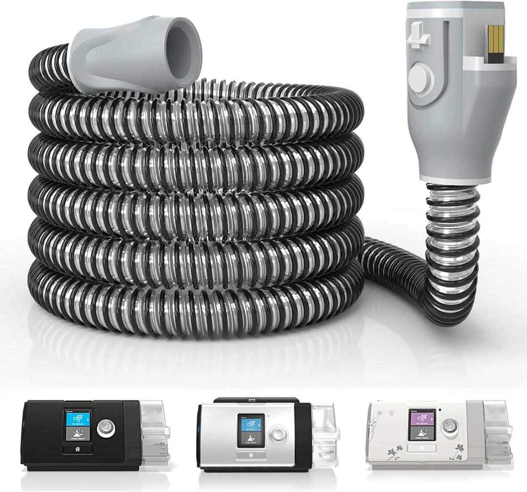 Climate-Line Air CPAP Hose, Airsense 10 Tubing & AirCurve 10 (6.5 ft / 2 m) – Premium CPAP Tubing Replacement Hoses – Flexible, Leak-Free - CPAP tubing for Restful Sleep (S10 Models Only)