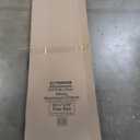 Ideal Pet Products Aluminum Pet Patio Door, Adjustable Height 77-5/8" to 80-3/8", 10-1/2" x 15" Flap Size, White