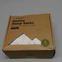 2-Pack Organic Baby Sleep Sacks, 100% Cotton - Soft & Breathable 0.5TOG Baby Wearable Blanket, Toddler Sleeping Sack 6-18 months, Easy to Wear Transitional Swaddles for Newborns, Infants (Bunnies, M)