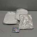 Shappy 22.2 oz Christmas Twinkles Snow Decoration Artificial Glitter Fake Snow Party PVC Confetti Decor Fluffy Stuffing Snowflake Covering for Winter Christmas Tree Party Supplies(AB Color)