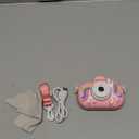 Kids Camera Toys for 3-8 Year Old Girls and Boys, Children Digital Camera with Cute Soft Silicone Case, 1080P Video Camcorder Present with 32GB SD Card  Birthday Gift for Kids (Pink)