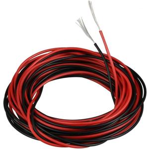 BNTECHGO 28 Gauge Silicone Wire 10 ft red and 10 ft Black Flexible 28 AWG Stranded Tinned Copper Wire