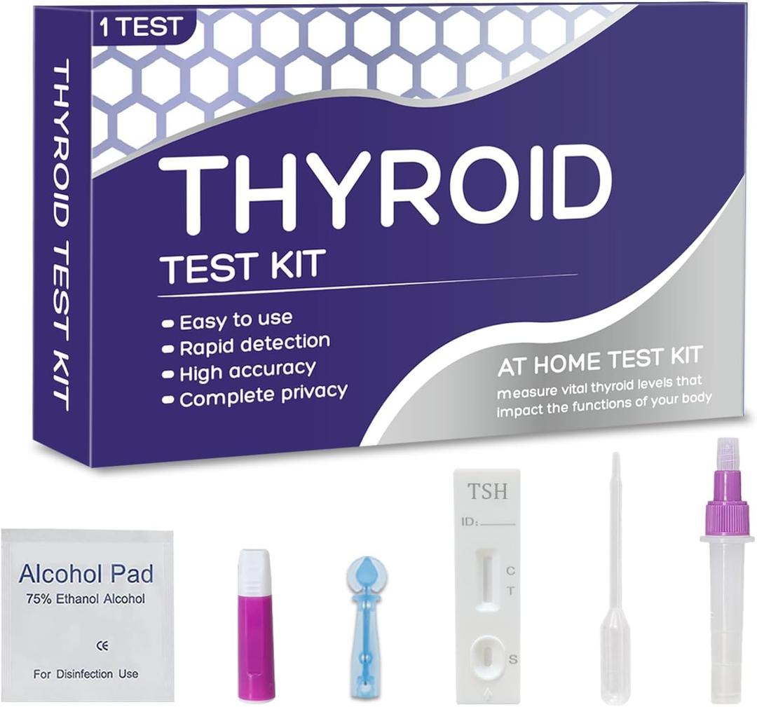 Thyroid Test Kit at Home- Accurate and Reliable Rapid Thyroid Health Monitoring (1 Test) EXP: 06-03-27
