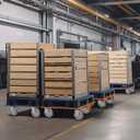 5" Caster Wheels, Heavy Duty Casters Set of 4, Plate Swivel Wheel for Cart Furniture Workbench - Load Capacity 1400Lbs Total(4 Pack Swivel)