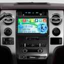 [4G+64G] 8 Core Car Radio for Ford F150 2009 2010 2011 2012 - Android 13 Touch Screen F-150 Stereo, DSP 32 EQ/IPS/Carplay/Android Auto/SWC/BT/WiFi + AHD Backup Camera