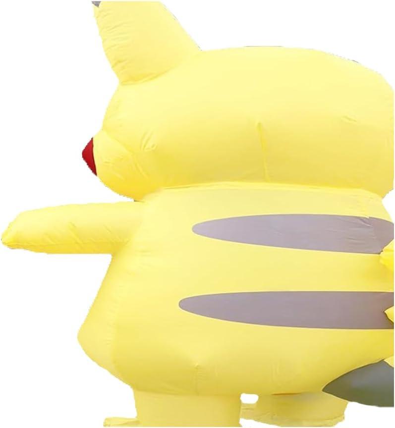 Yellow Mascot Inflatable Costumes for Adult, Inflated Halloween Costumes,Inflatable Costumes for Men Women,Blow up Costumes