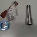 Tub Spout Adapter, Fits 3/4" IPS and 1/2" IPS Pipe, 1/2" Copper Pipe Compatible, Durable Kit for Both Diverter &Non-Diverter Types, 304 Stainless Steel, Lead-Free, Easy Installation