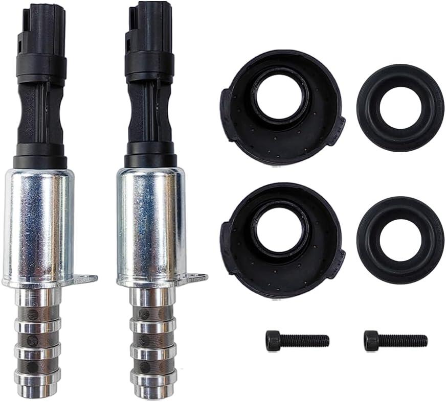 Camshaft VCT Variable Valve Timing Solenoid & Cam Seals | Compatible with Ford Expedition Explorer F-150 F250 F350 F450 F550 Mustang, Lincoln Navigator Mark LT, Mercury Mountaineer | OE# 8L3Z-6M280-B
