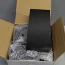 4 Pcs HDPE Plastic Block 2" x 3" x 6", Polyethylene Solid Plastic Block for Machining, Black Home Floor Improvement, Prototyping, DIY Projects, Engineering