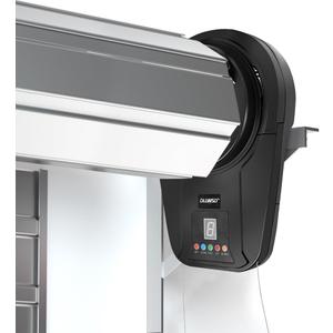 Automatic Roller Door Opener,2 Remotes Commercial Garage Farm Warehouse Electric Roller Shutter Door Opener with 800N Powerful Motor 22M Roller Shutter