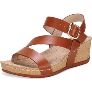 Jeossy Women's Platform Wedge Sandals 835 Comfortable Open Toe Ankle Strap Summer Walking Sandals with Buckle (7)