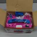 IDAODAN Electric Balloon Pump, Portable Electric Balloon Blower Machine Balloon Air Pump Dual Nozzle Rose Red 110V 600W Balloon Inflator for Party Decorations