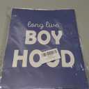 Little Man Cave Retro Preppy Checkered Lightning Peace Sign Long Live Boyhood Poster Prints for Boy Teen Room Dorm Decor, Preppy Decorations Prints Wall Art Unframed 4pcs 8x10inches,Teen Boys Gifts (dark blue)