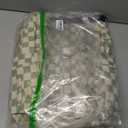 Baby Diaper Bag Backpack for Mom, Large Capacity Travel Nappy Bag for Boys & Girls with Stroller Straps (Corduroy Checkered Green)