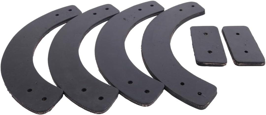 JZGRDN Rubber Paddle Set 735-04033 735-04032 753-04472 780-035 953-04472 13167 Compatible with MTD, Craftsman, Ryobi, Troy-Bilt, Yardman, Yard Machines 2-Cycle Single Stage Snow Throwers
