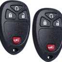 MechanMagic Key Fob Replacement Fits for Chevy Silverado Avalanche Equinox Express Traverse GMC Yukon Sierra 1500 2500 3500 HD Acadia Savana Buick Enclave 2007-2013 Keyless Entry Remote Control Sets 2
